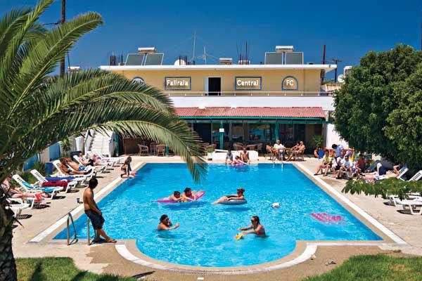 Falirala Central Faliraki Buitenkant foto